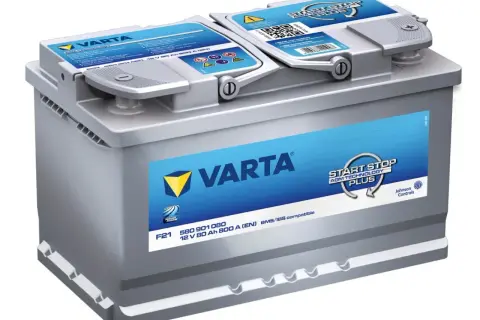 Akumulator Varta 12V 80 Ah 800A, z technologią AGM, idealny do systemów Start-Stop.